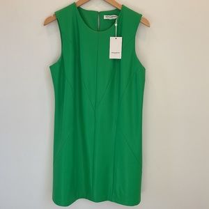 Amanda Uprichard—L—Vegan leather shift dress